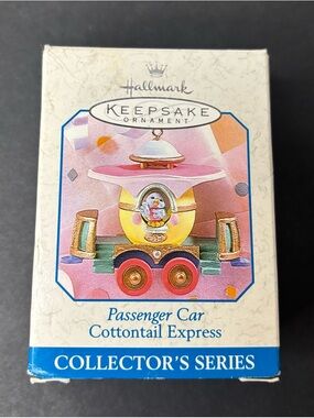 Hallmark Keepsake 'Passanger Car Cottontail Express' Ornament #3